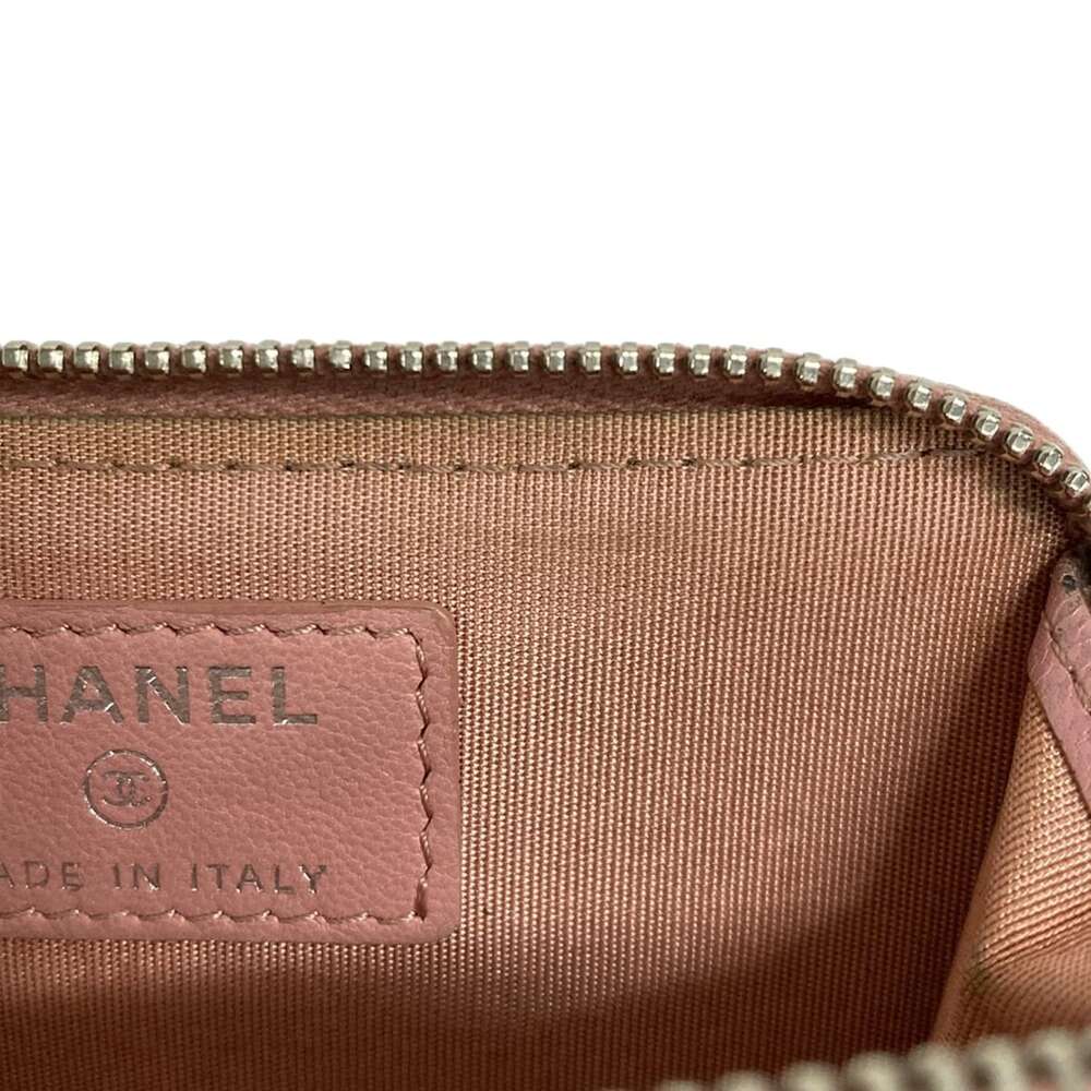 Chanel Camellia Coin Case Pink White - Picture 7 of 7